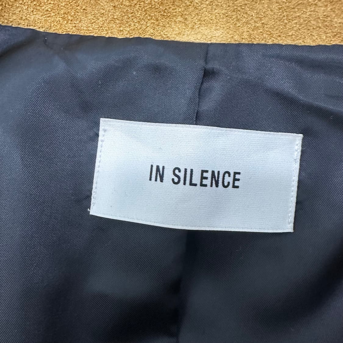 인사일런스 스웨이드 램스킨 자켓 L 상품이미지6