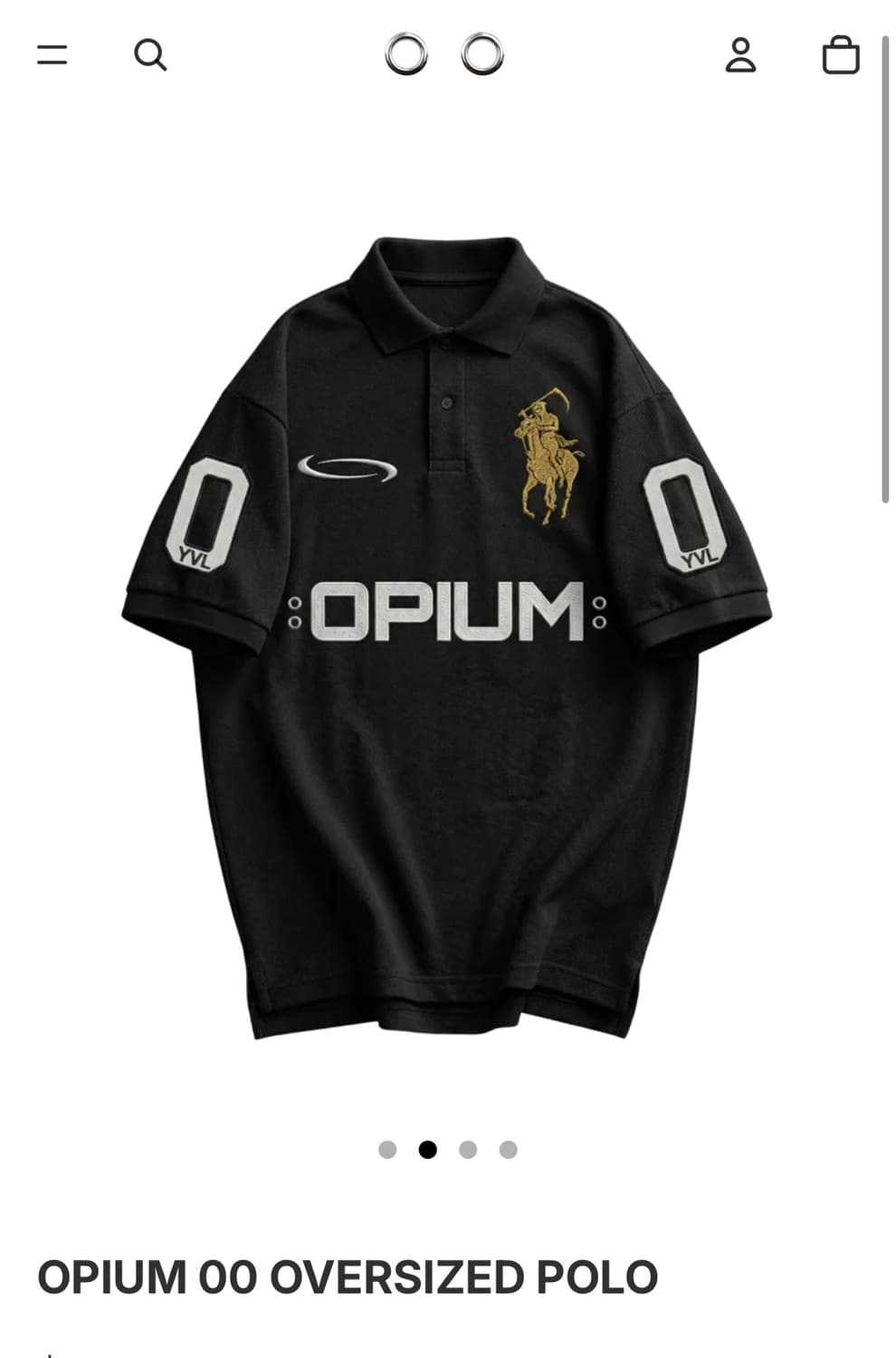 오피움 오버 폴로셔츠 상품이미지2