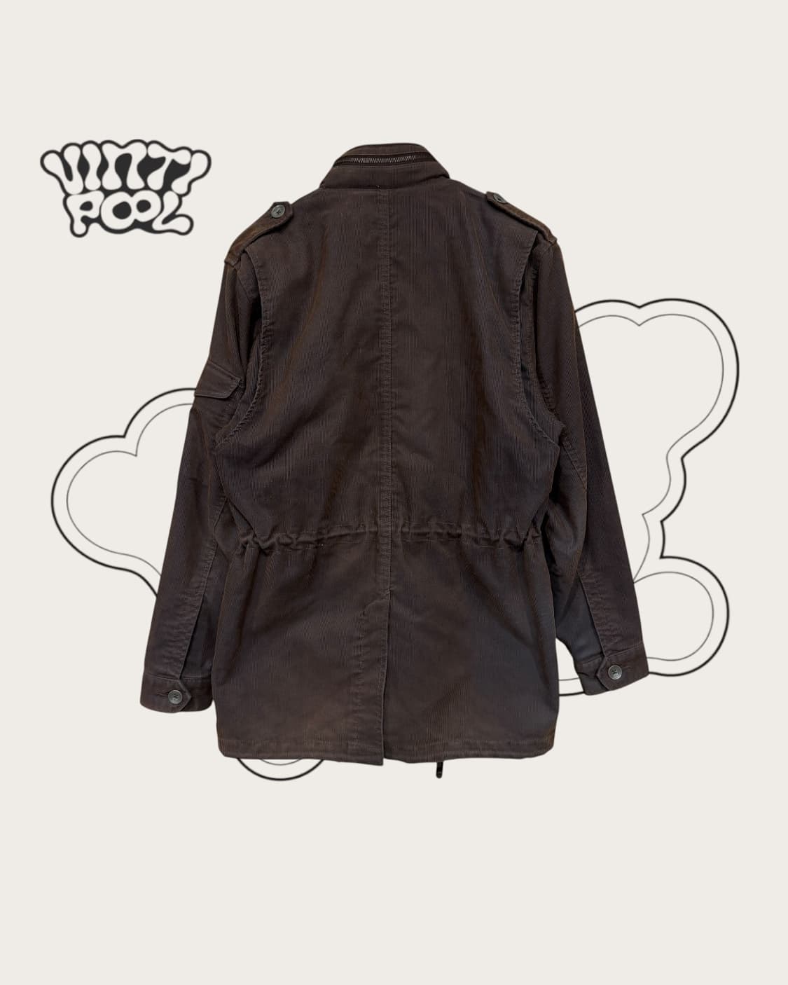 리바이스 카모 코듀로이 스트링 워크웨어 자켓 야상 점퍼 95 브라운 상품이미지3