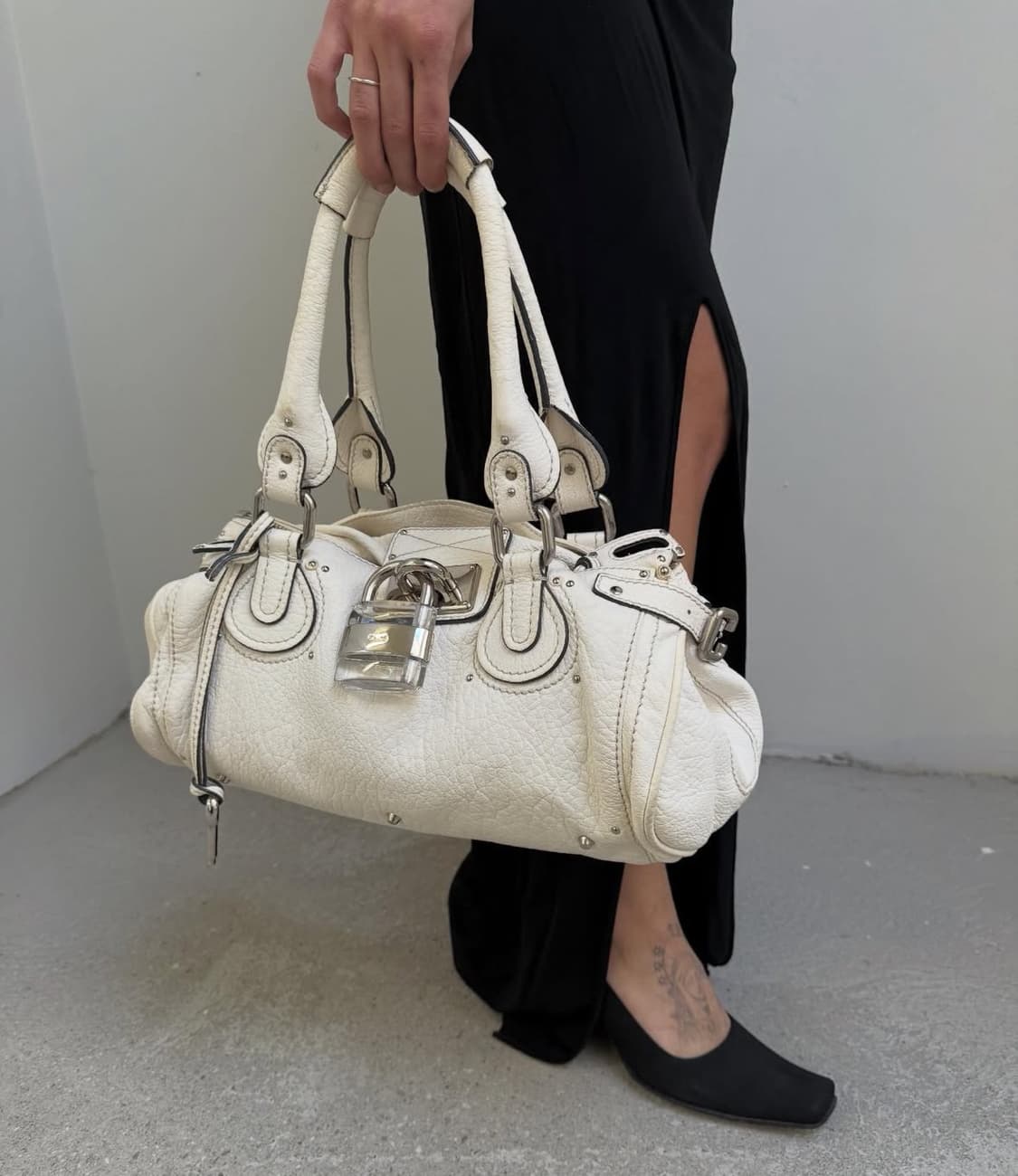 [A 정품] 끌로에 패딩턴백 카라멜 브라운 상품이미지9