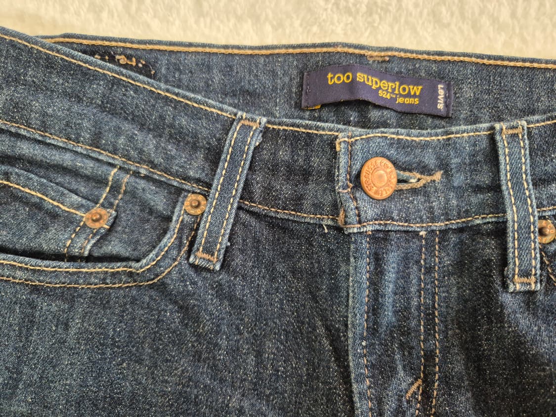 리바이스 스키니 슈퍼로우524 상품이미지3