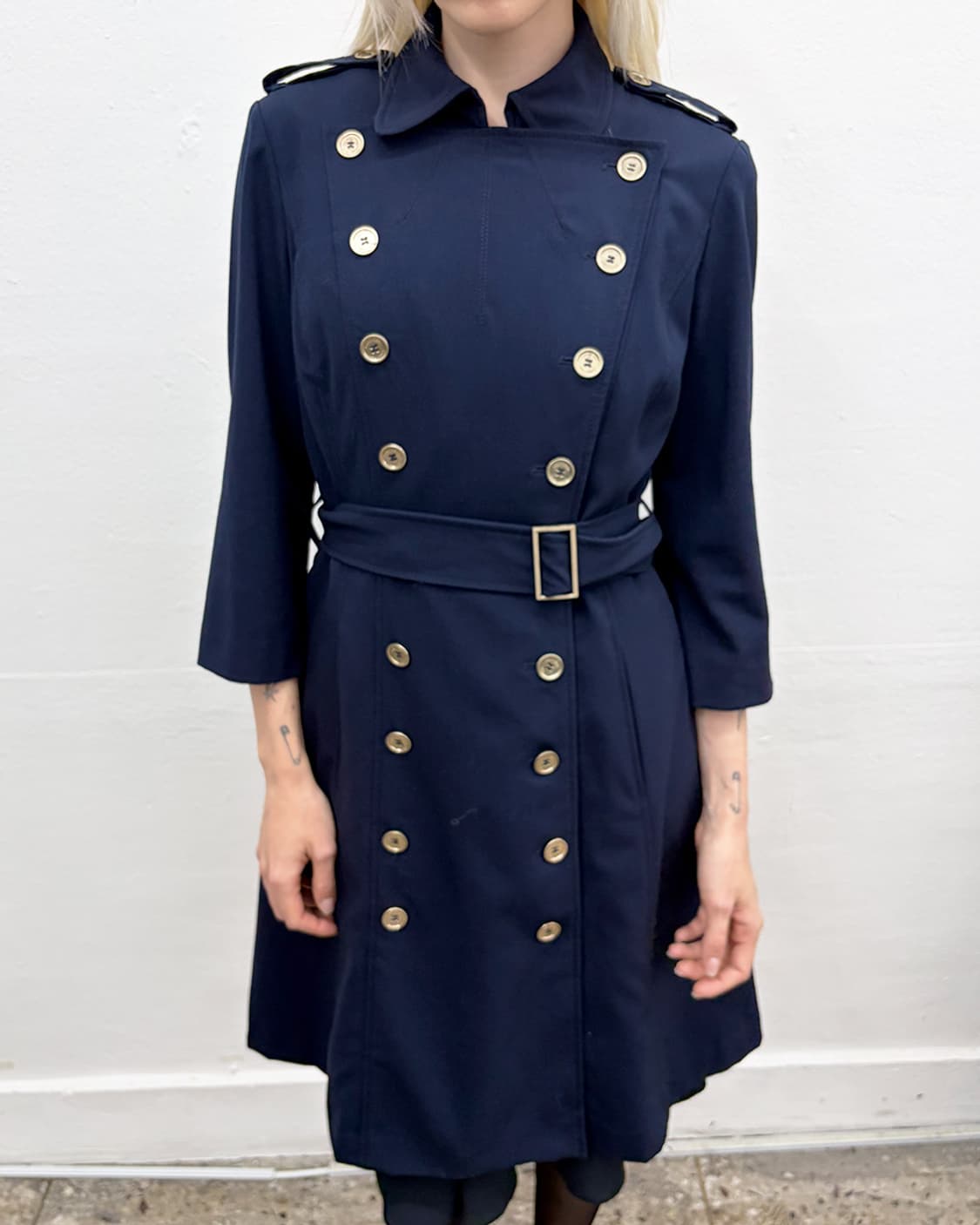 캘빈 클라인 더블 코트 상품이미지5