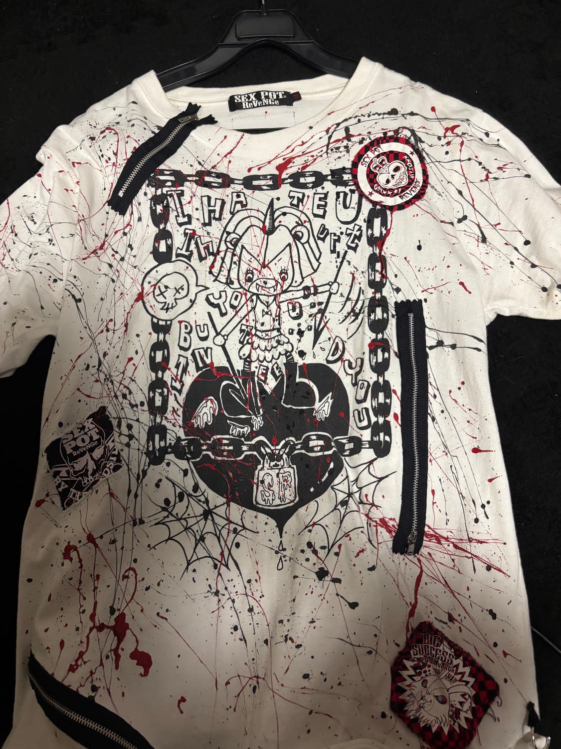 섹스팟리벤지 펑크 반팔 상품이미지1