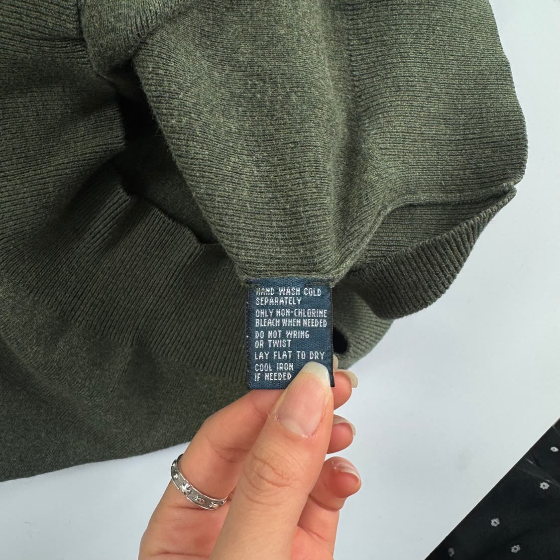 Polo 오렌지 포니 카키 니트 베스트 상품이미지6