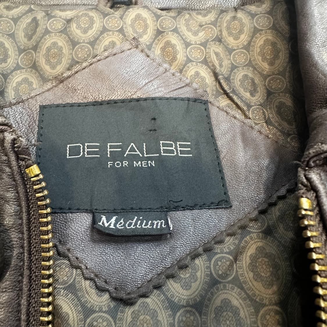 빈티지 브라운 양가죽 사파리 코트 자켓L 상품이미지2