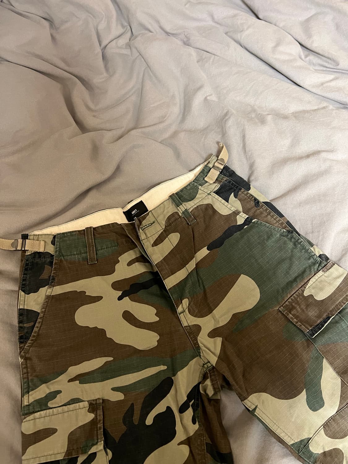 오베이 obey 카모 카고바지 28 상품이미지5