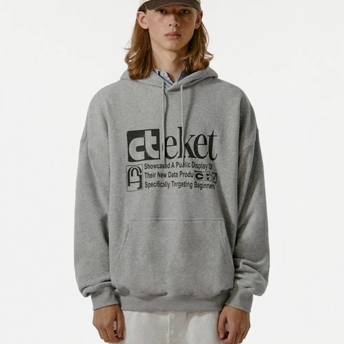 테켓 후드티 M 상품이미지1