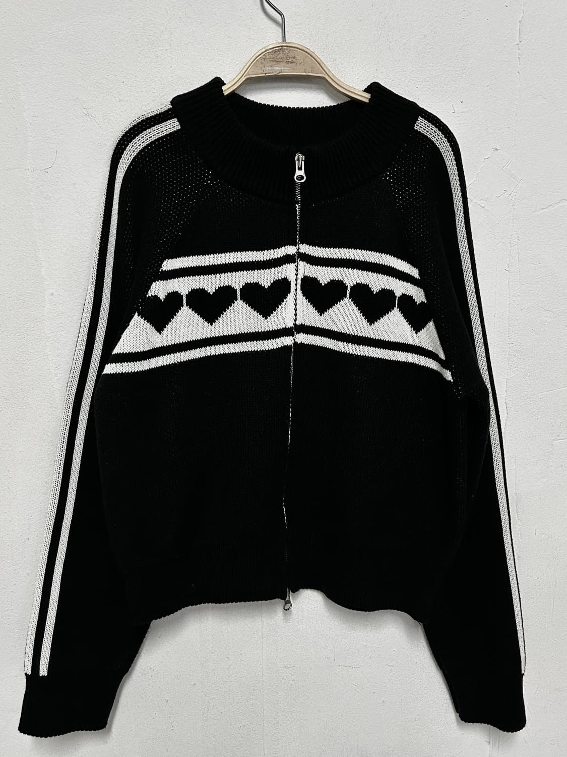 비지터 니트 집업  상품이미지2