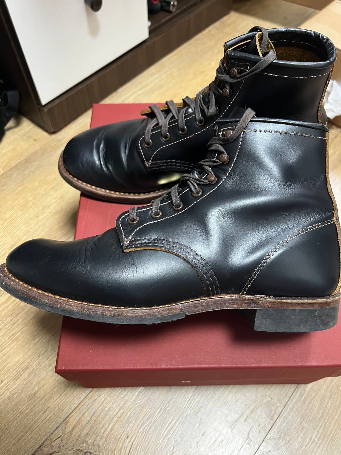 택포49) 레드윙 벡맨 9060 플랫박스 7D 250 상품이미지2