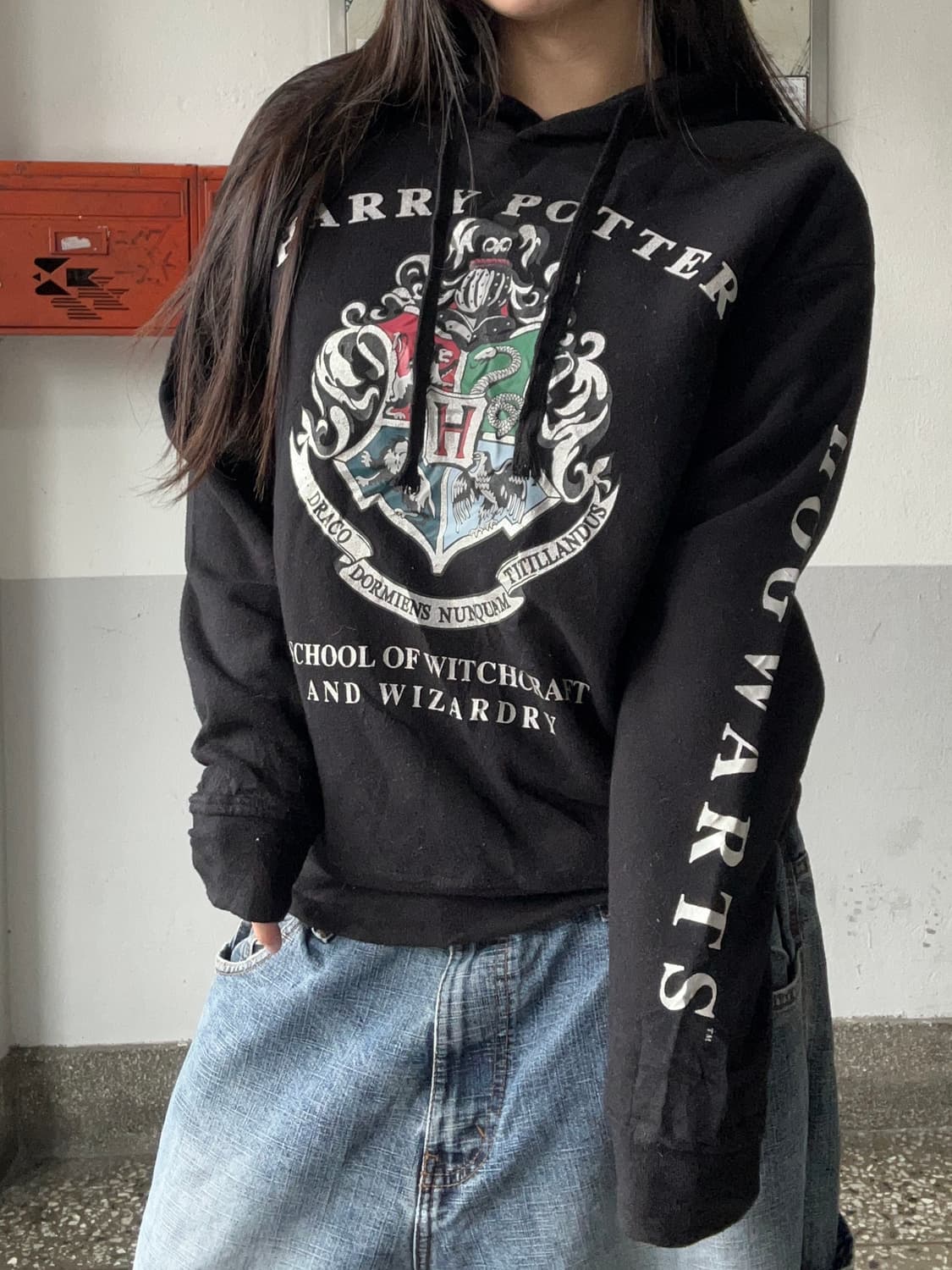 00s 빈티지 해리포터 프린팅 후디 상품이미지1