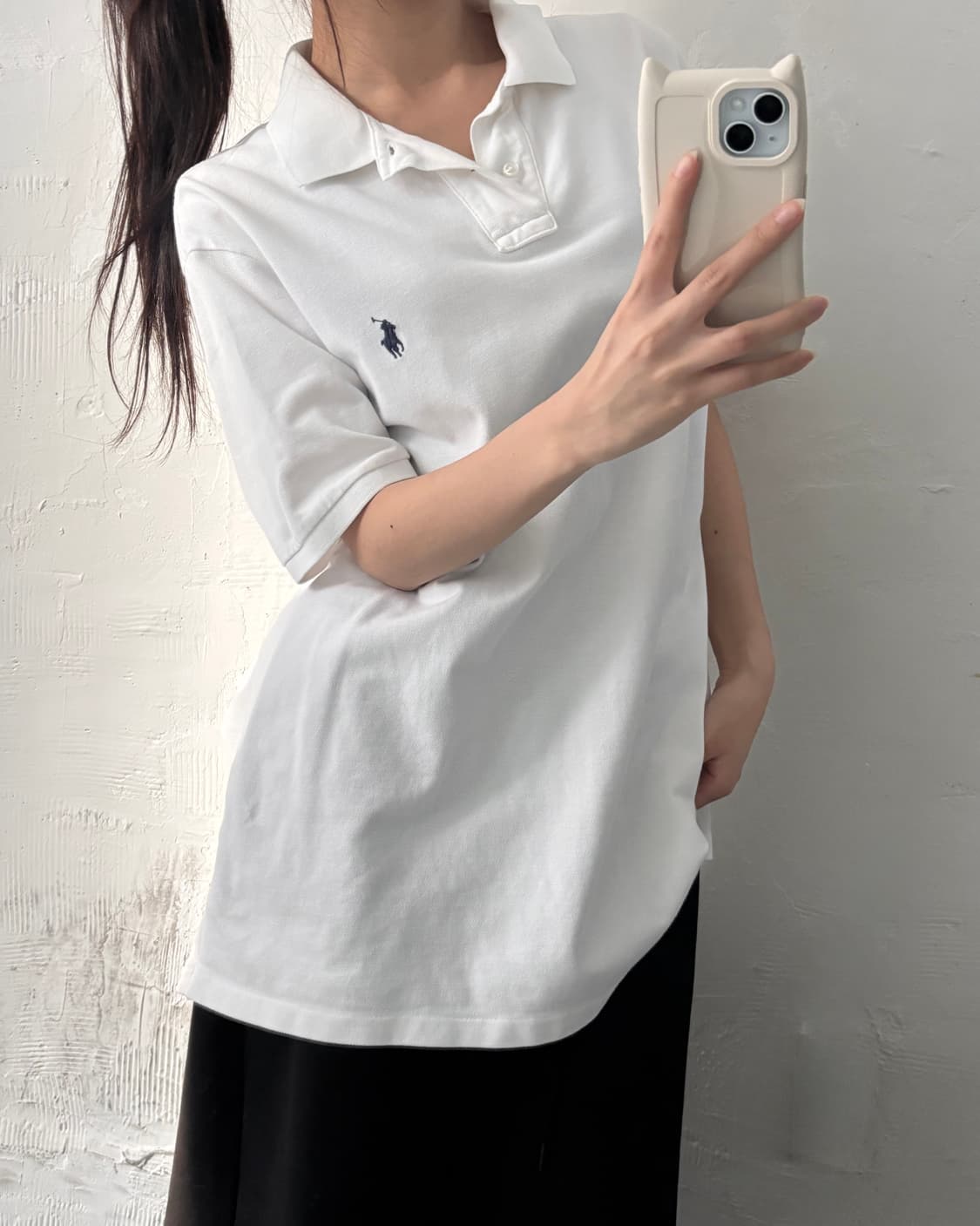 Polo 폴로 랄프로렌 신형 화이트컬러 PK카라티  상품이미지1