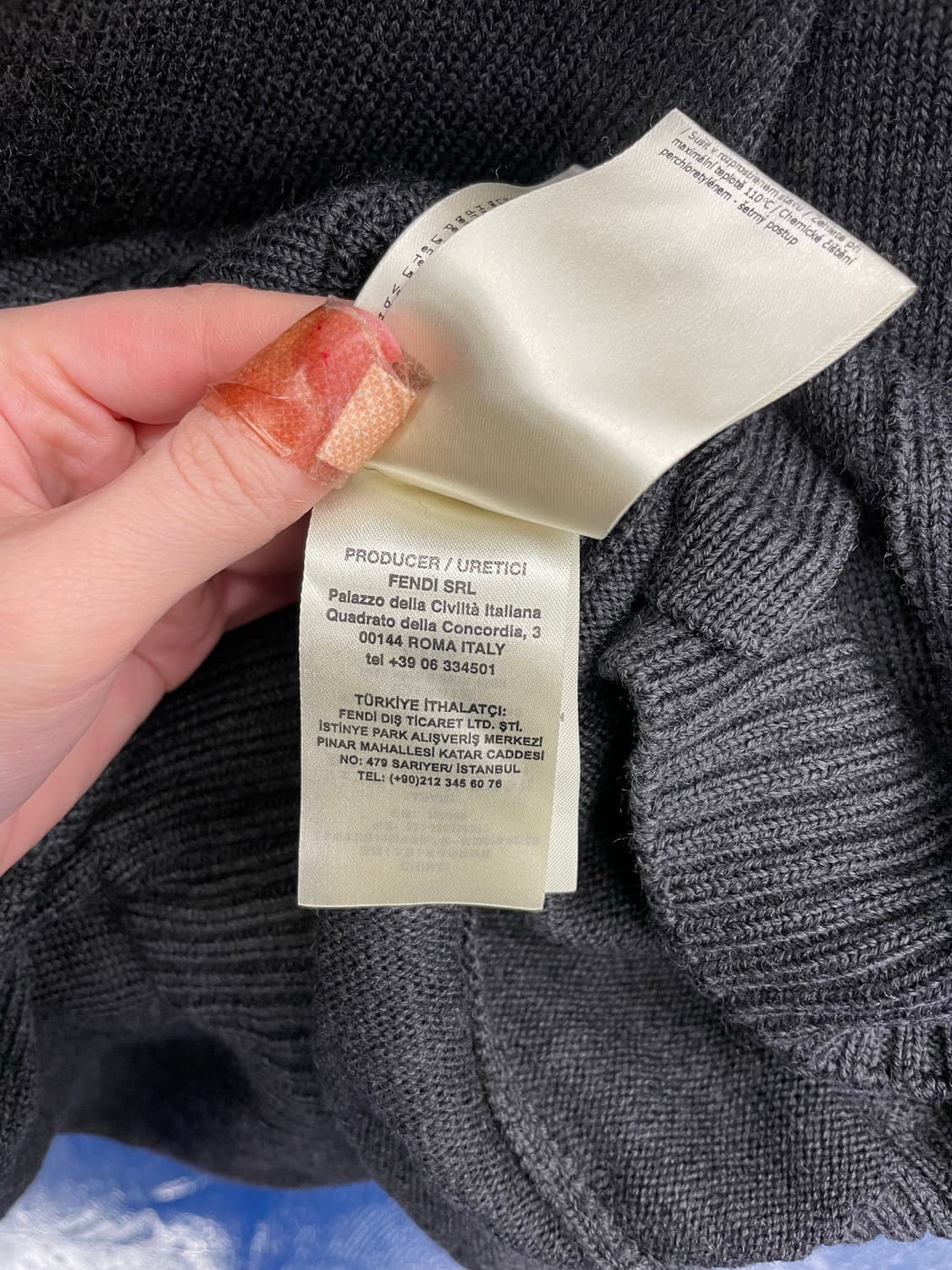 FENDI 펜디 브이넥 가디건 상품이미지7