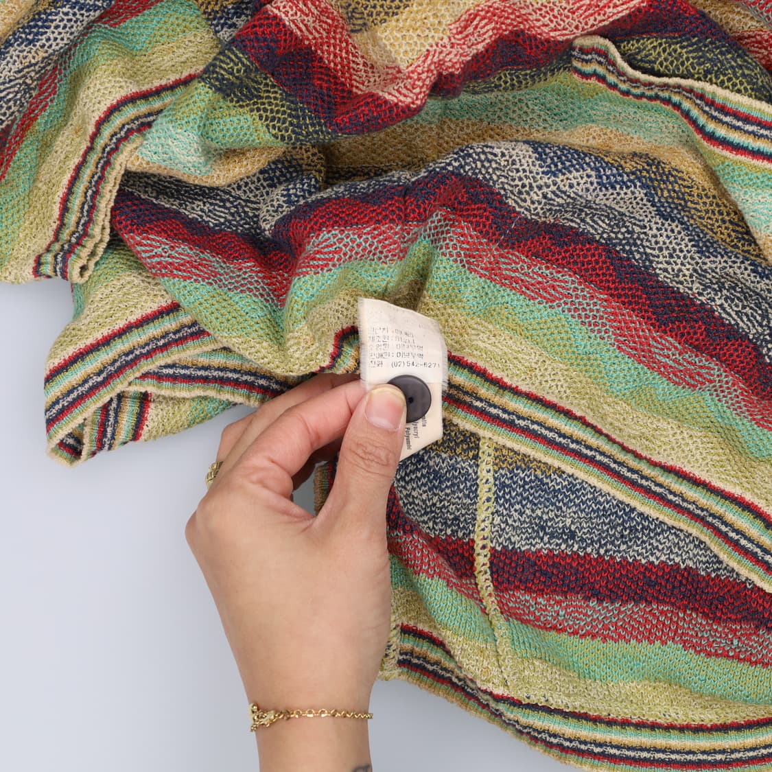 95 미쏘니 빈티지 가디건 0304H1 상품이미지6