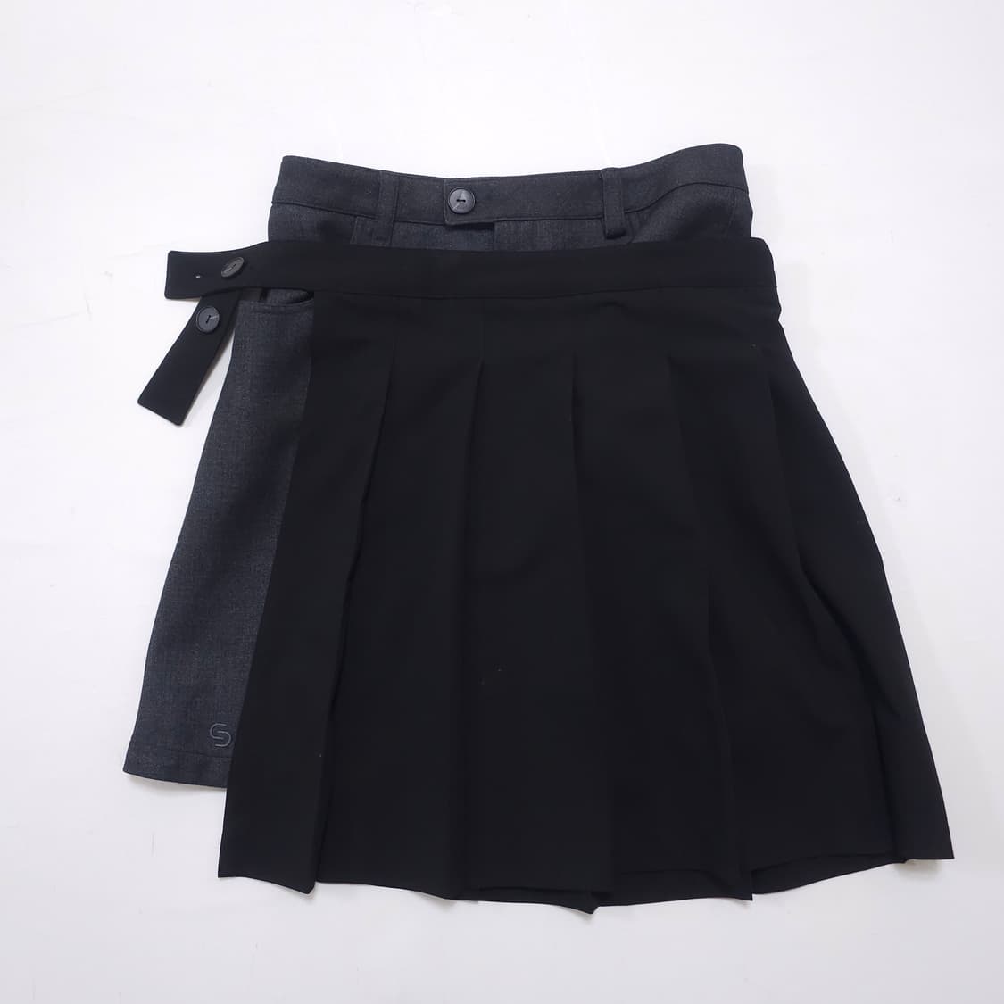 Cerric 플리츠 랩 스커트 상품이미지2