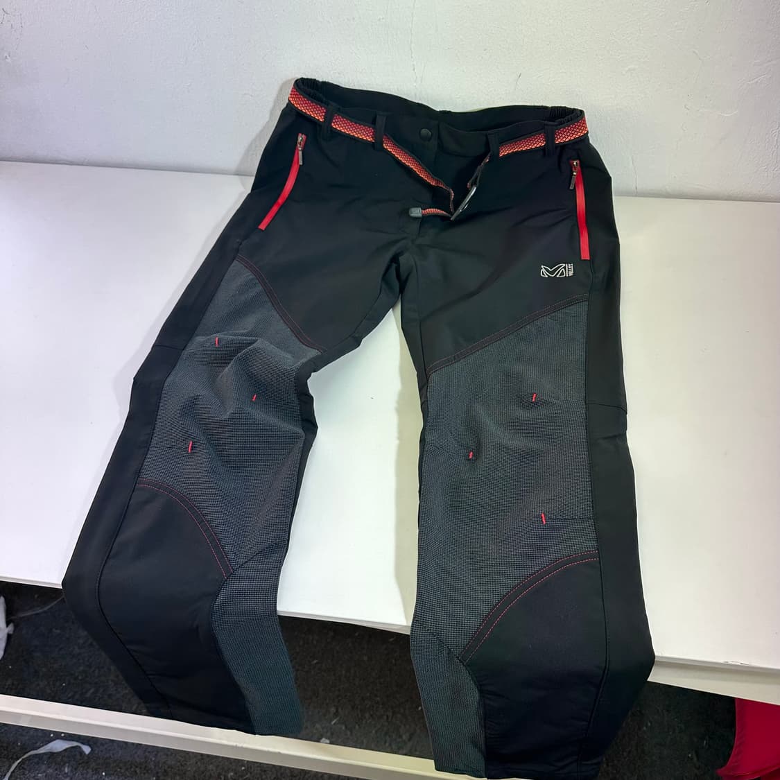 우먼M 밀레 블랙 나일론 등산팬츠 상품이미지1