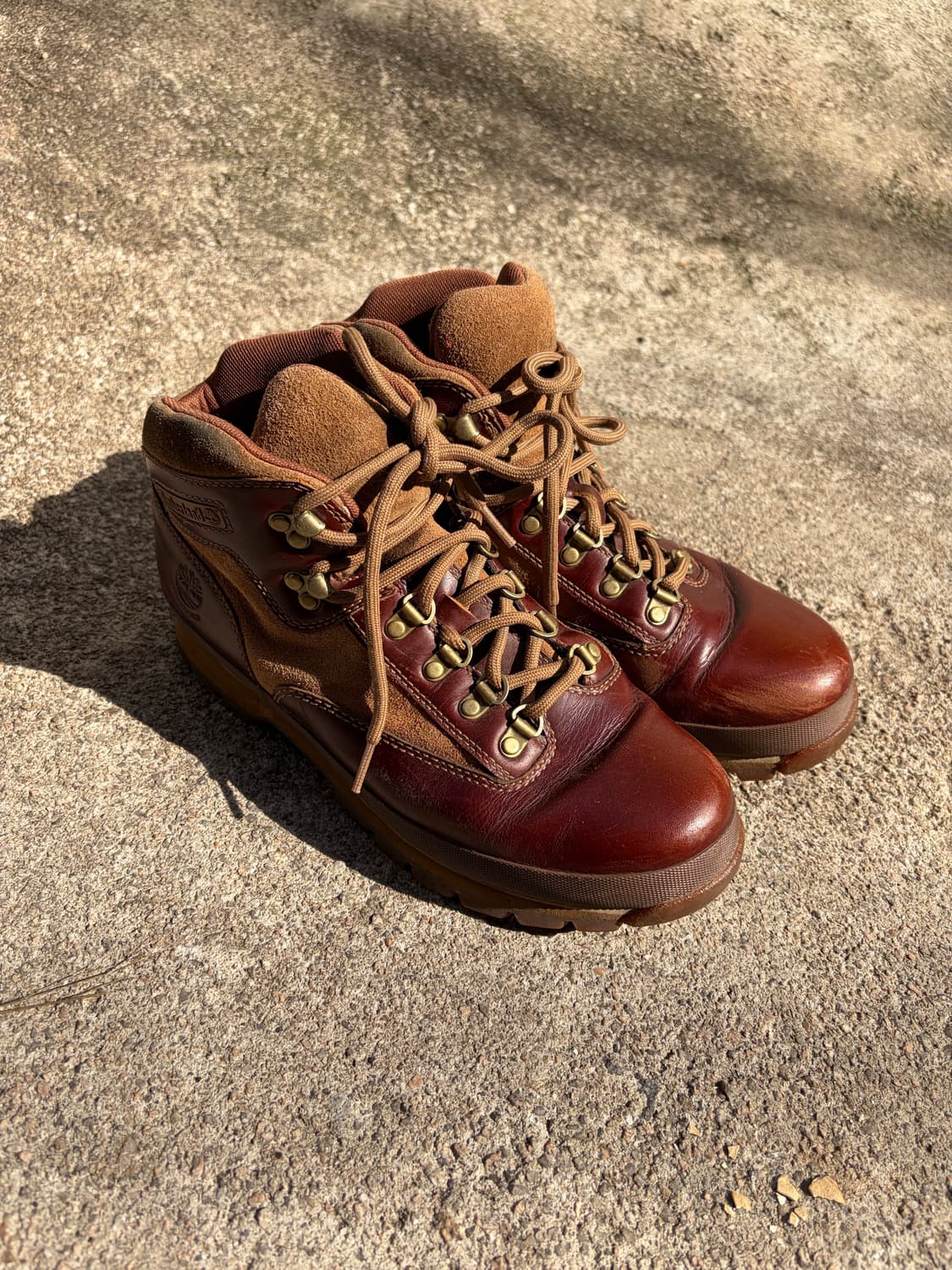 275) Timberland 브라운 워터프루프 레더 하이커 부츠 상품이미지2