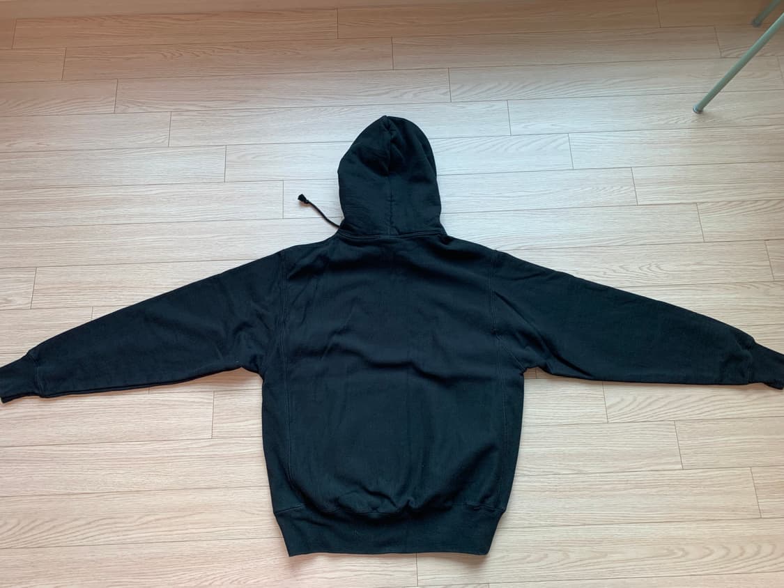 챔피온 리버스 위브 블랙 후드티 M 상품이미지2