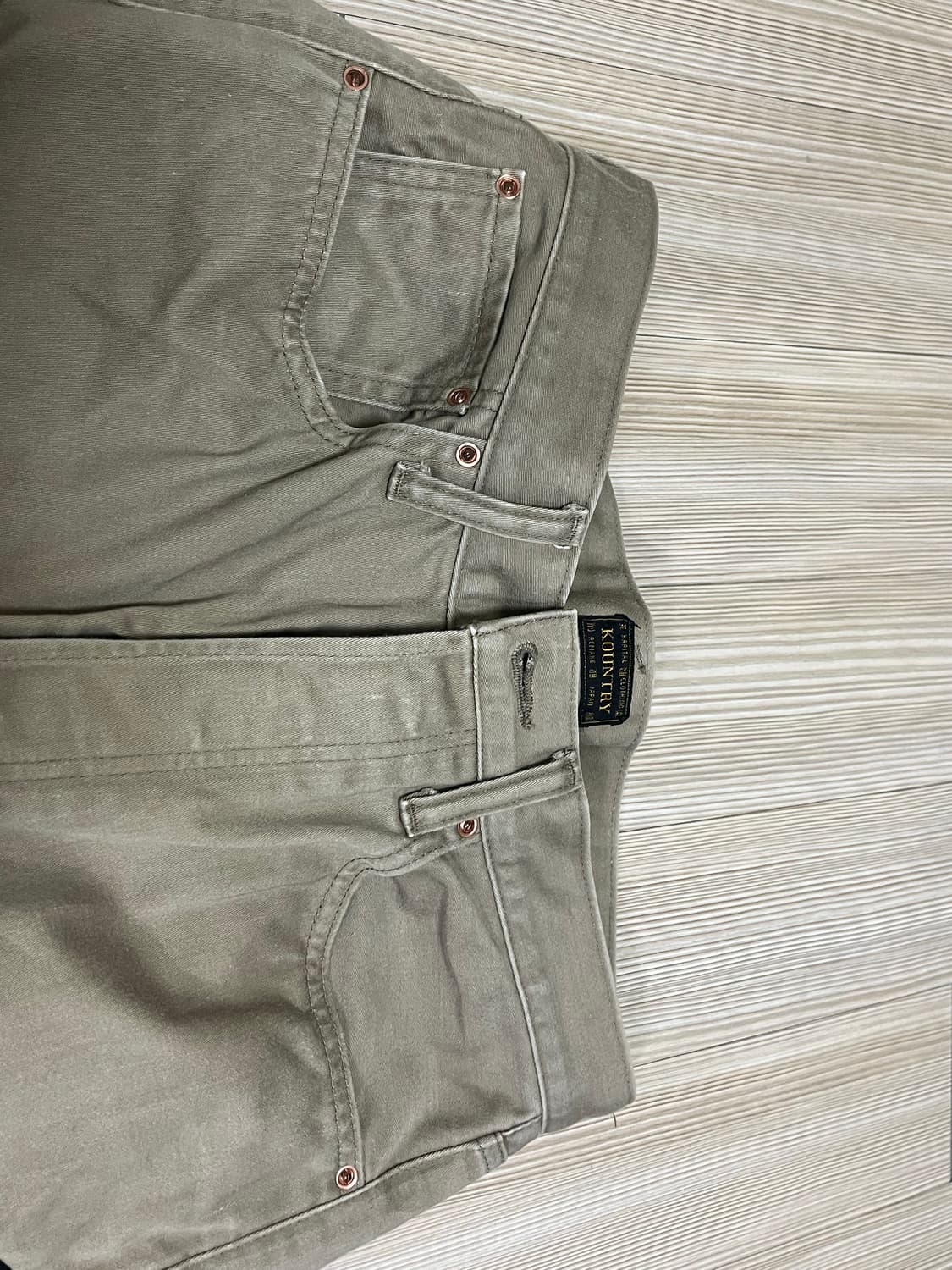 [32] 캐피탈 본 치노 카키 KAPITAL 상품이미지3