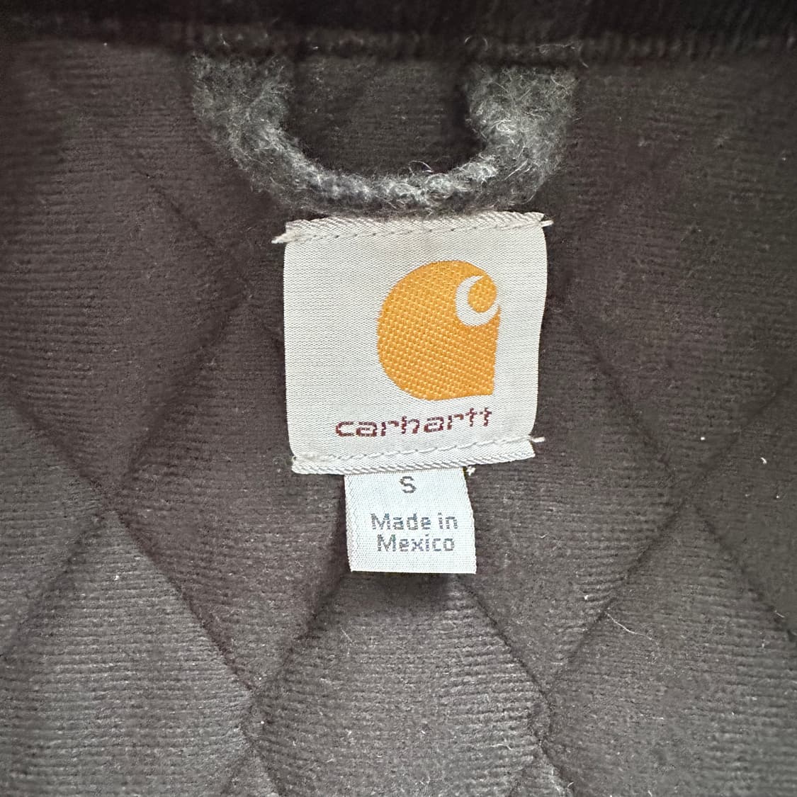 12년 칼하트 램스울 체크 초어 코트 (S) 상품이미지6