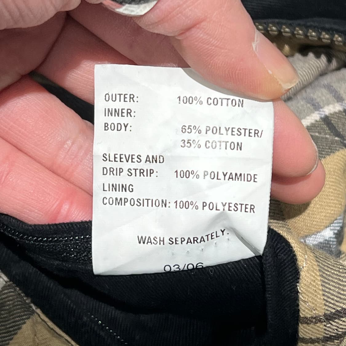 바버 브레더블 워크자켓 s10097 상품이미지8