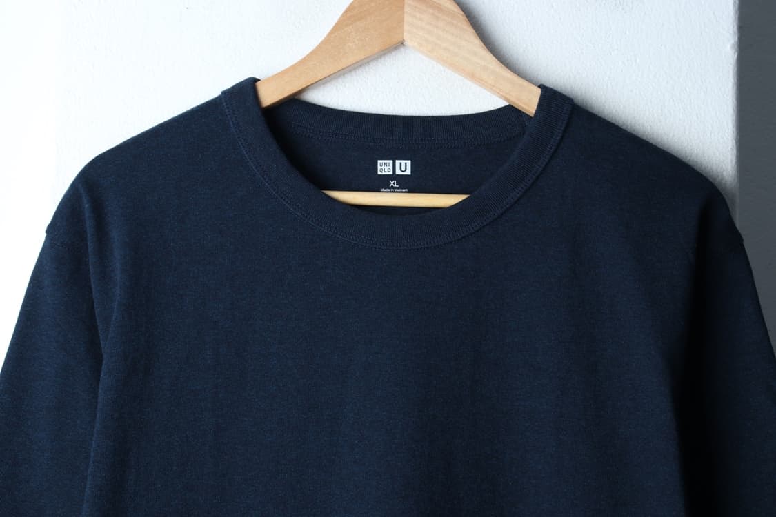 (XL-2XL) 유니클로 반팔 티셔츠 U라인 새상품 블루-H32744 상품이미지3