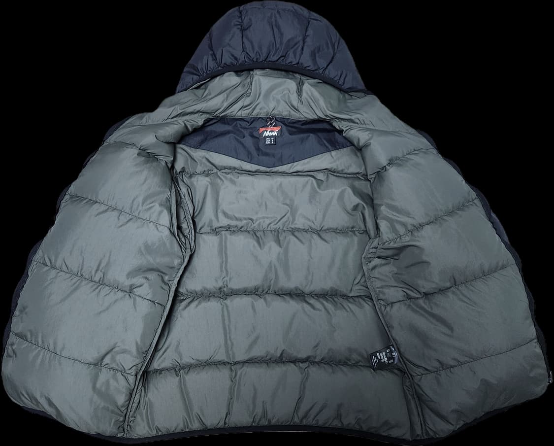 난가 라이트웨이트 플레이랜드 다운 자켓 블랙 상품이미지3