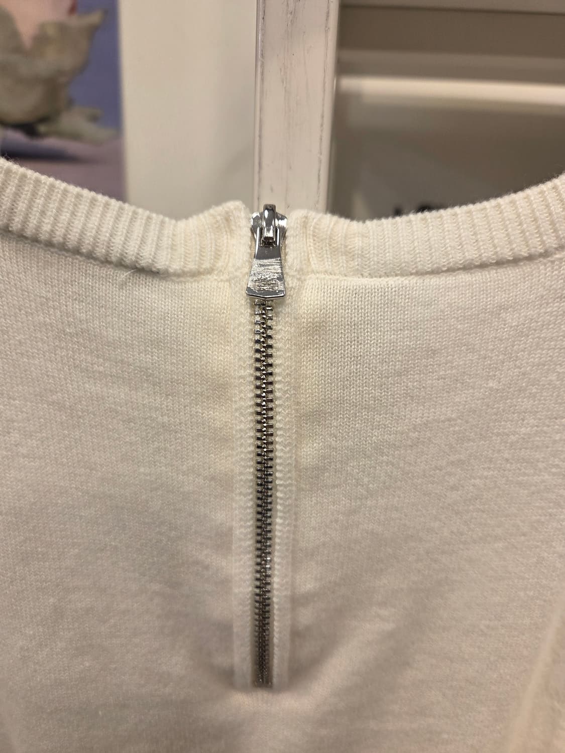 DKNY 프릴 반팔 니트티 상품이미지6