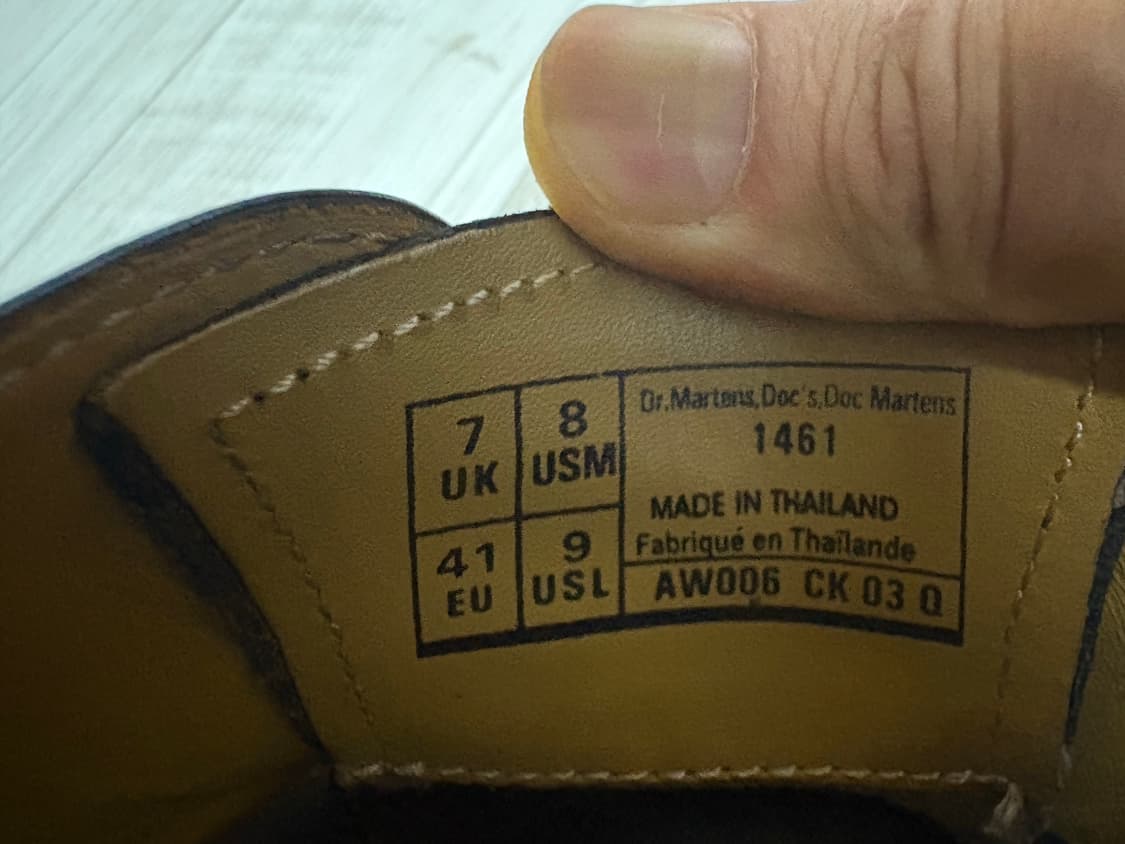 닥터마틴 1461 3홀 스무스 260 상품이미지7