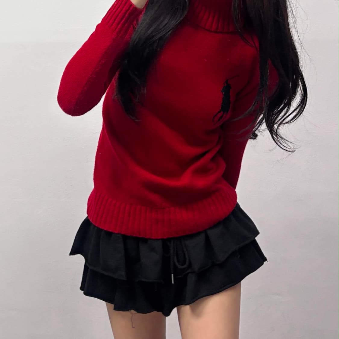 폴로 랄프로렌 빅포니 램스울 터틀넥 니트 상품이미지2