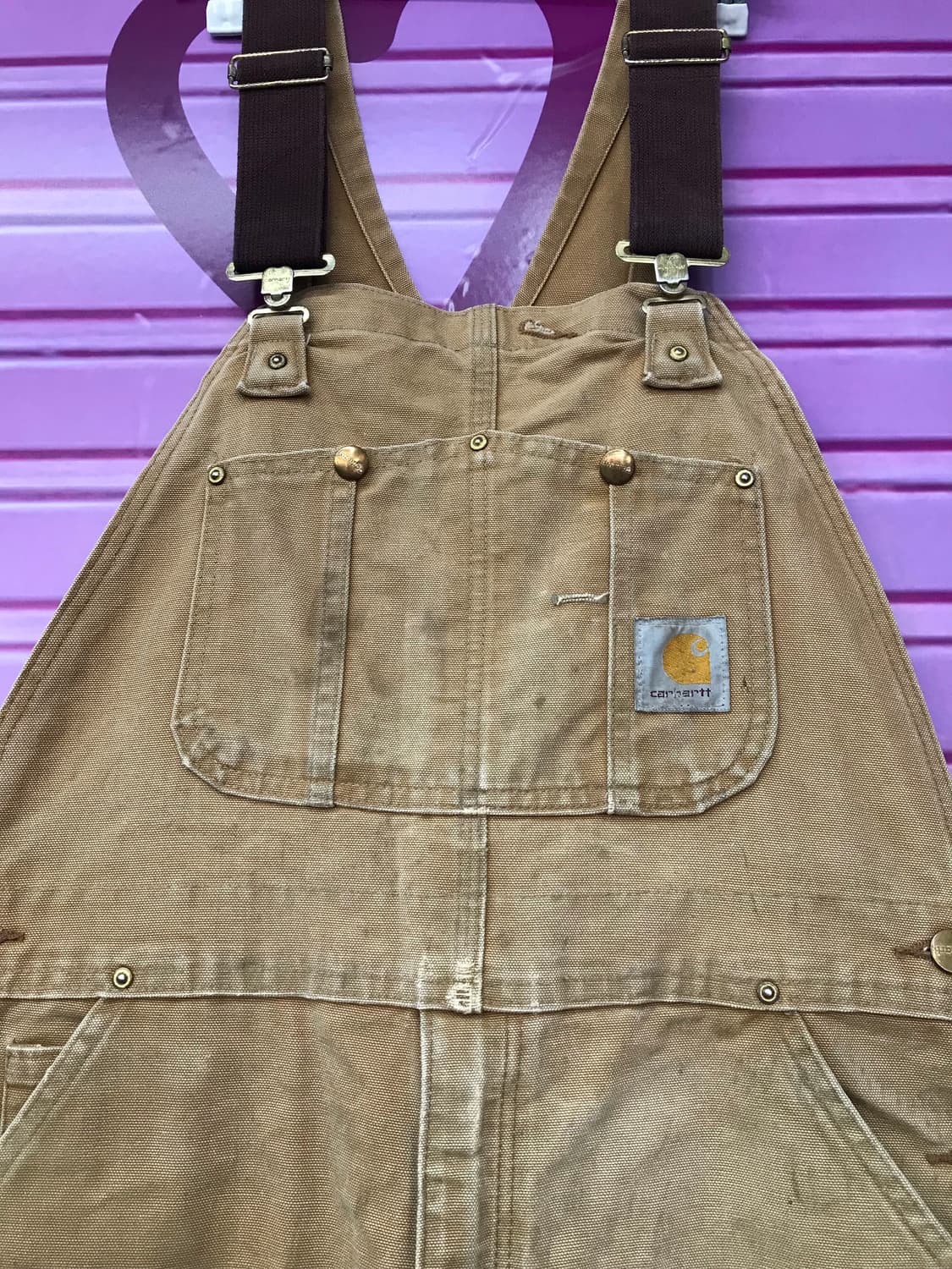 칼하트 워크 오버롤 36*30 상품이미지3