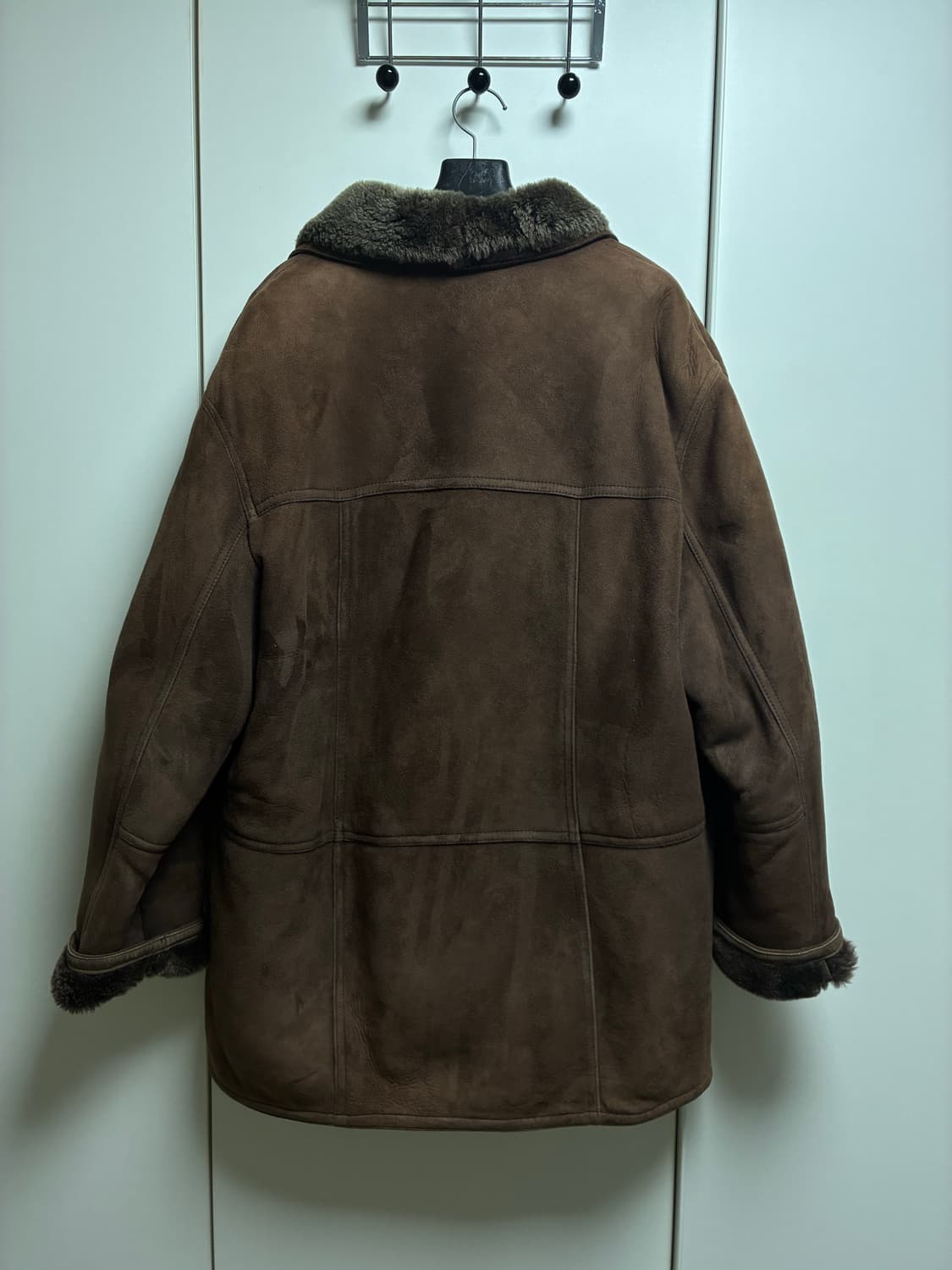 브라운 빈티지 퍼 코트 상품이미지2