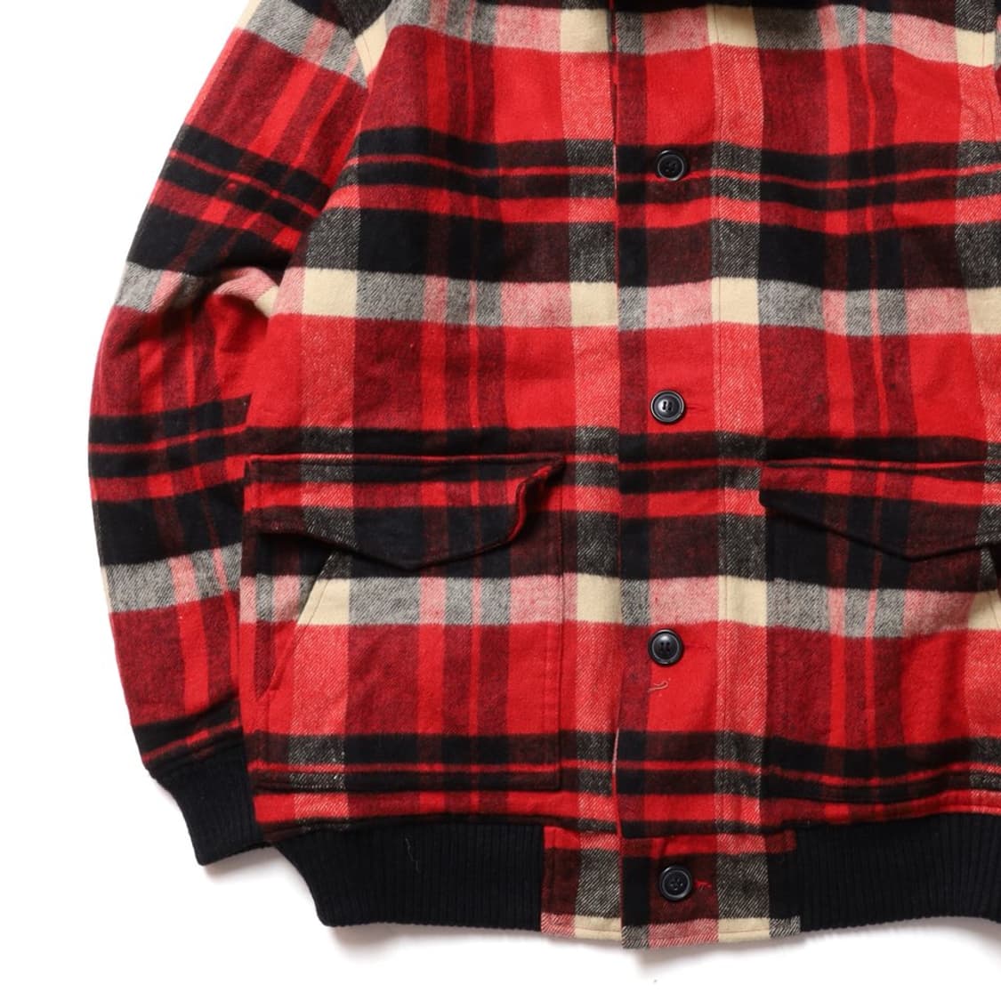 울리치 Woolrich Check Pattern Wool Jacket 
 상품이미지3