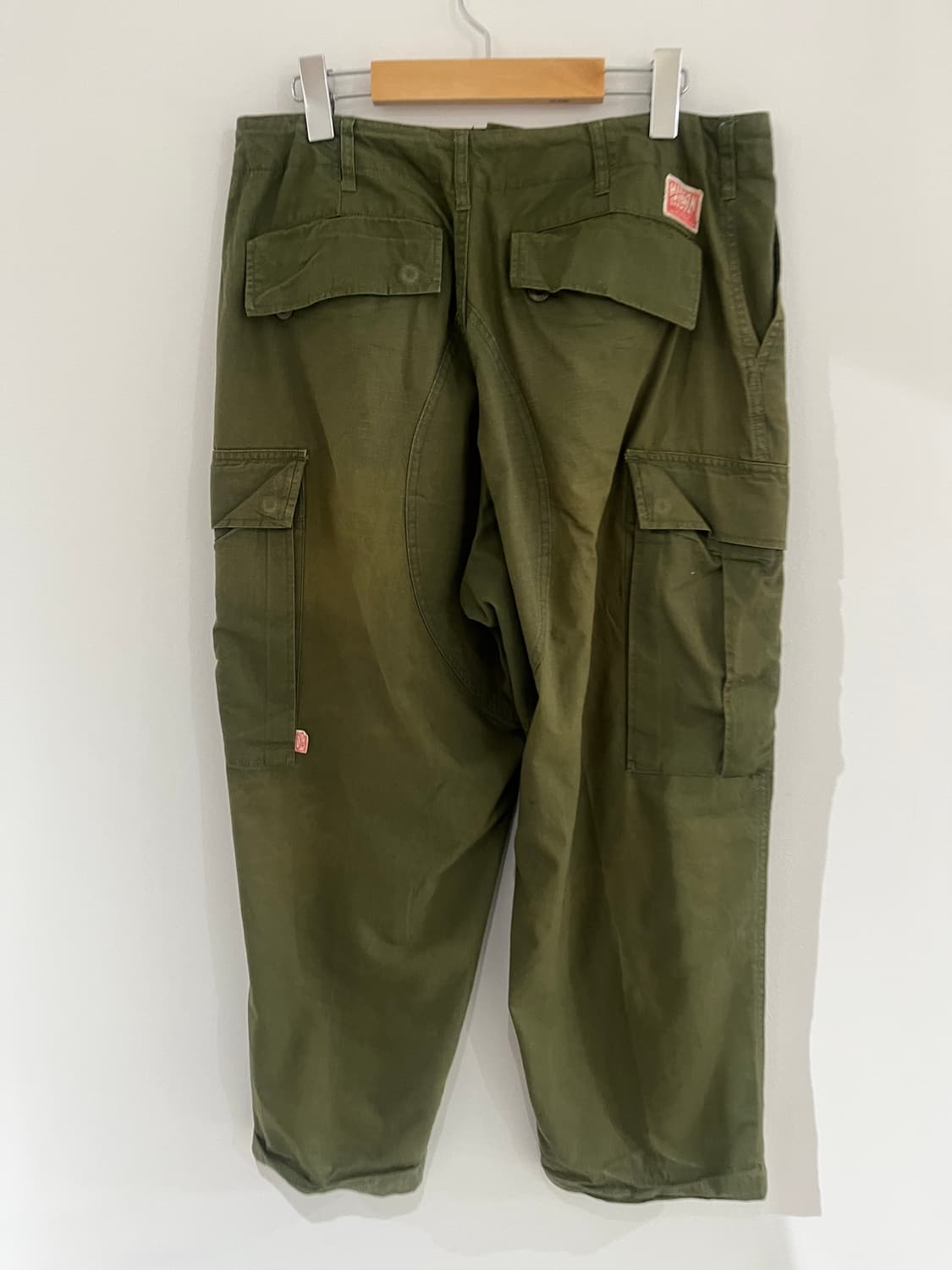 HINSON faded ripstop cargo pants 상품이미지4