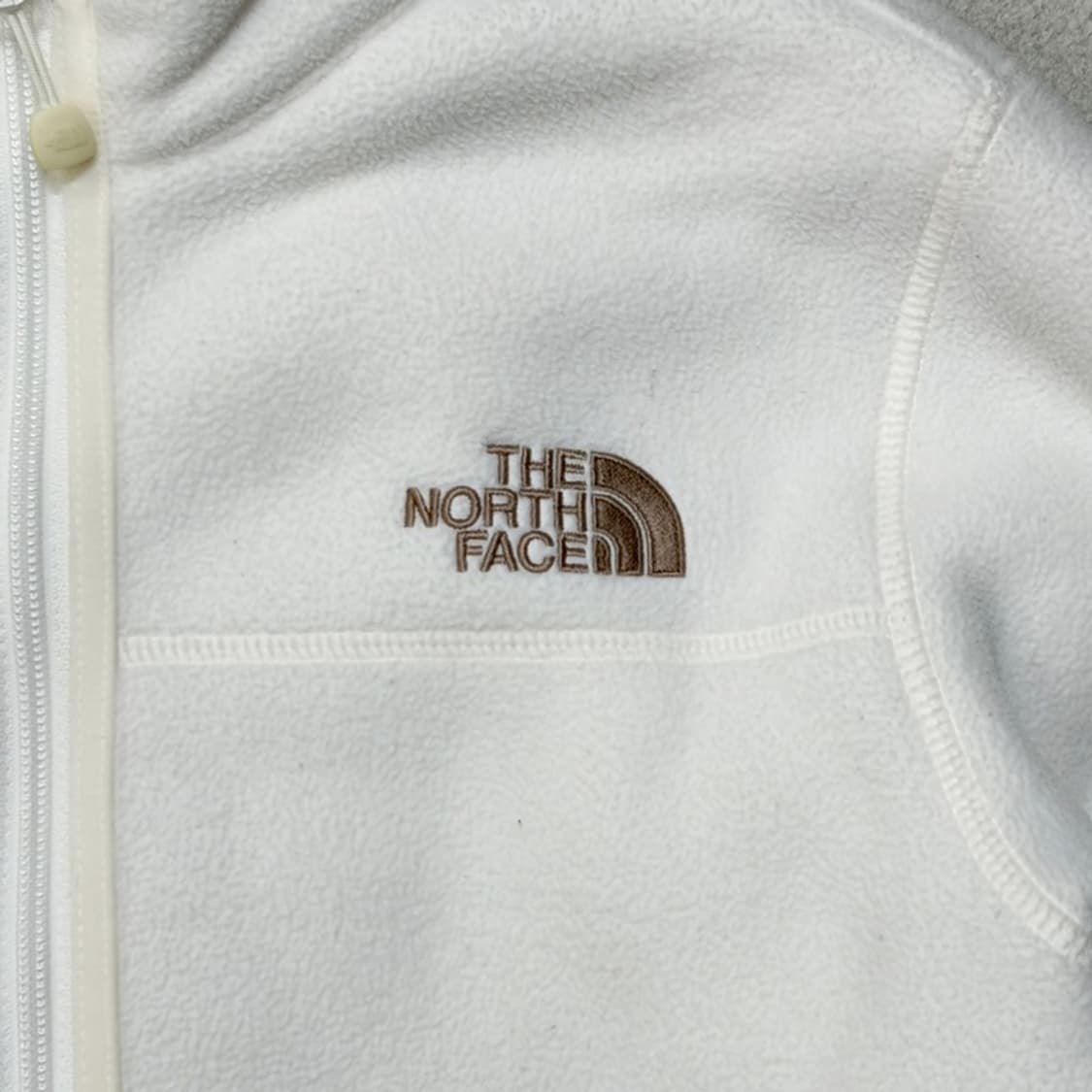 THE NORTH FACE 화이트 플리스 160 상품이미지3