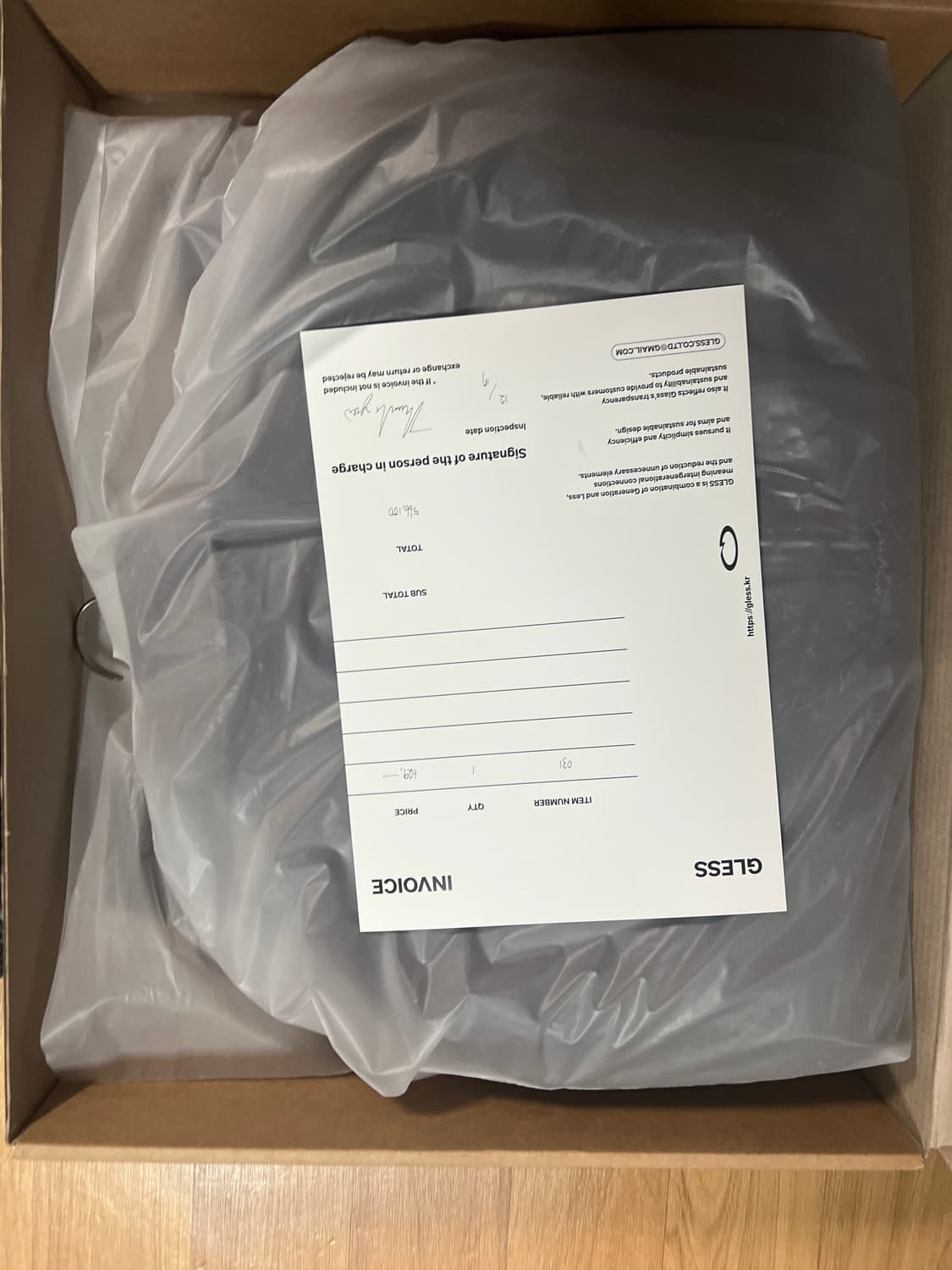 gless  [G] 031 (LEATHER BOMBER) [0] 상품이미지2