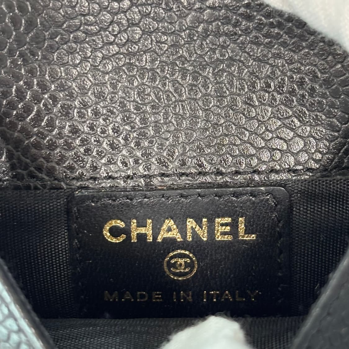 샤넬 캐비어 블랙 미니백 카드홀더 상품이미지7