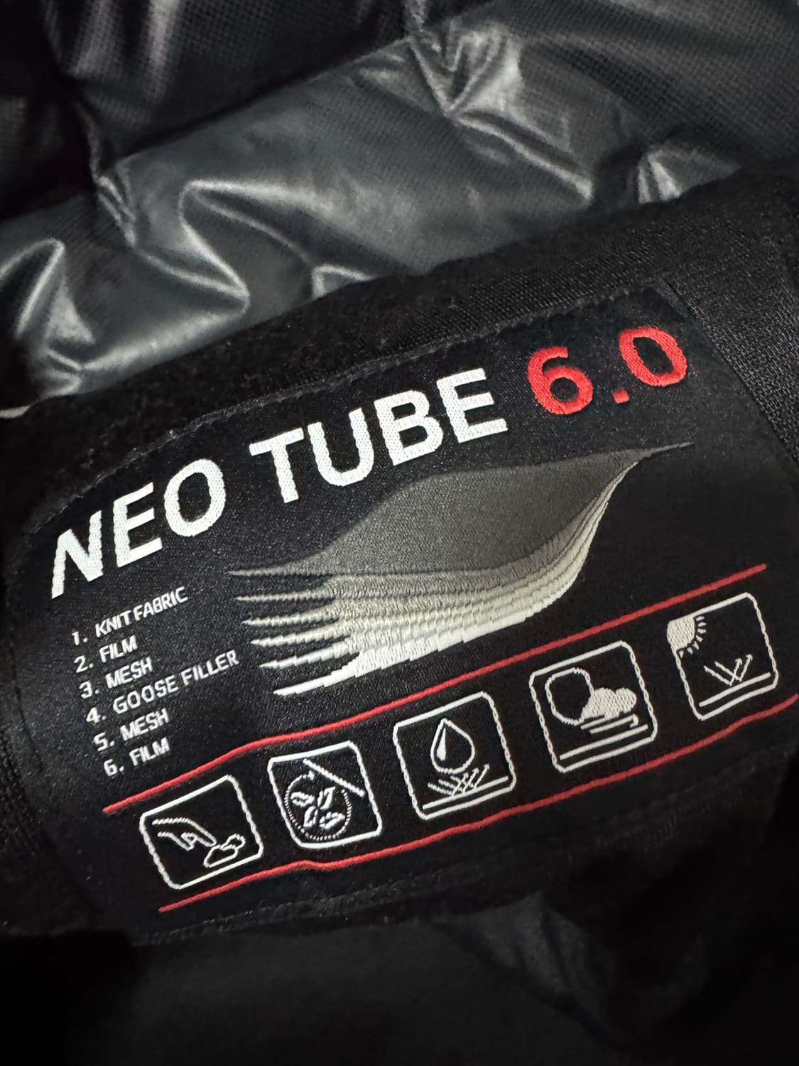 스케쳐스 네오 튜브 구스다운 경량 패딩 퀄팅 자켓 L 상품이미지4