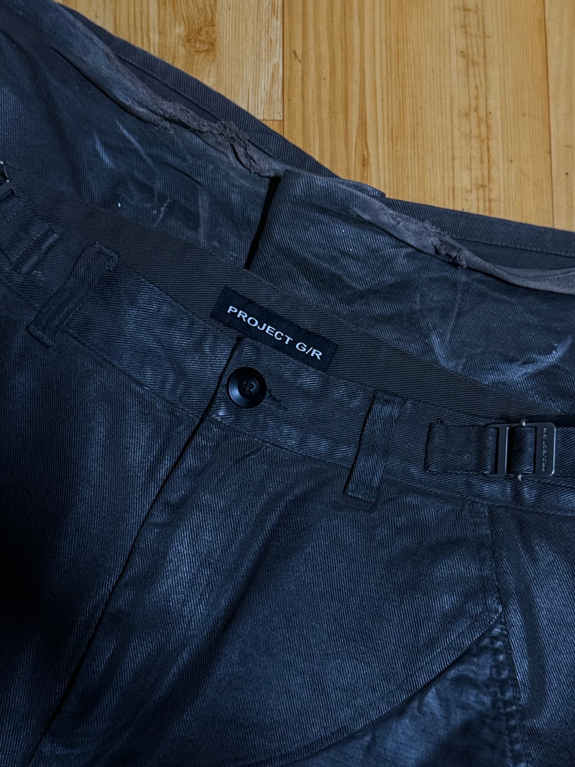 [Project G/R] 코티드 바이커 팬츠 1사이즈 상품이미지4