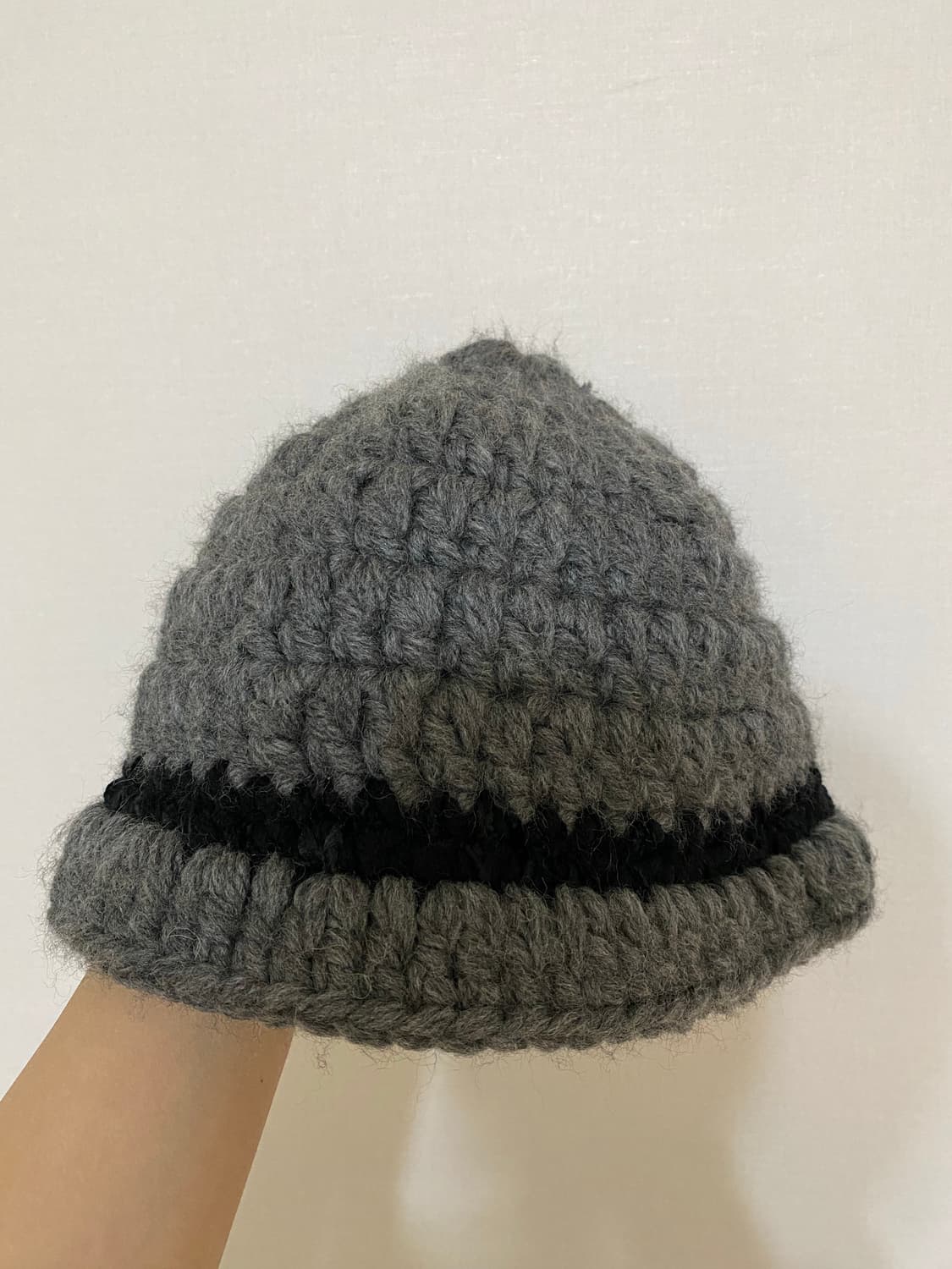 핸드메이드 버킷햇 모자 뜨개모자 햇 상품이미지2