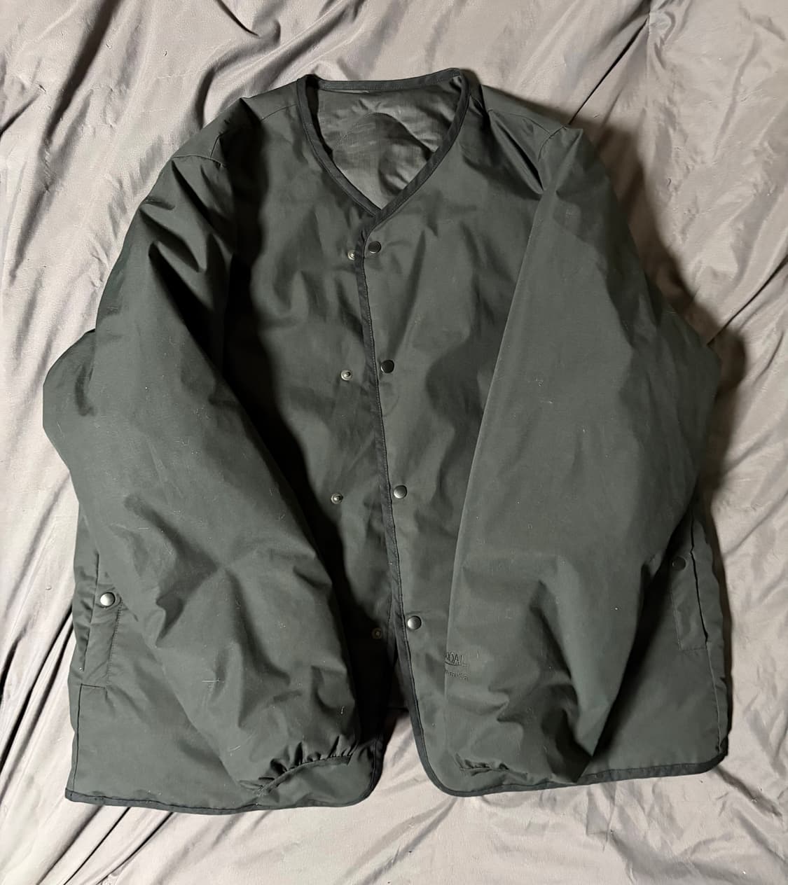 나나미카 리버시블 다운가디건 블랙 M 상품이미지1