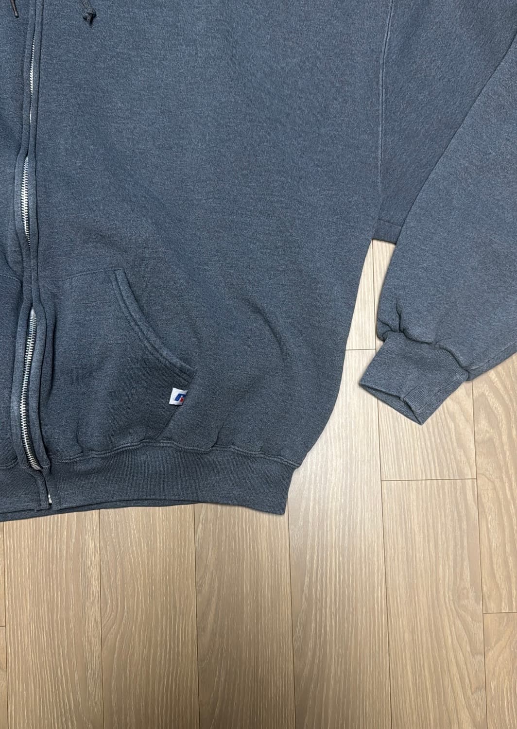 2000s 러셀 애슬레틱 후드 집업 상품이미지4