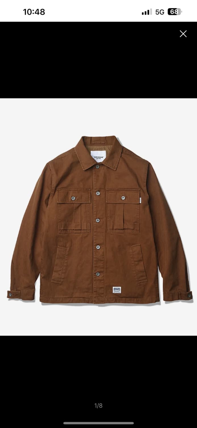 에스피오나지 stack HBT 4p 자켓 tan brown 상품이미지1