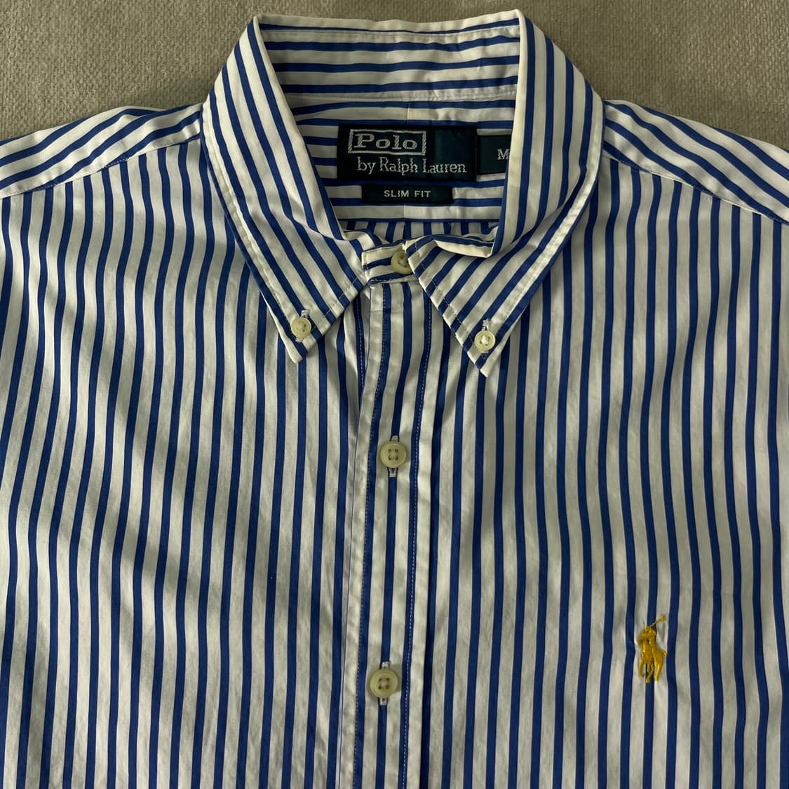 100 폴로랄프로렌 스트라이프 코튼 셔츠 상품이미지2
