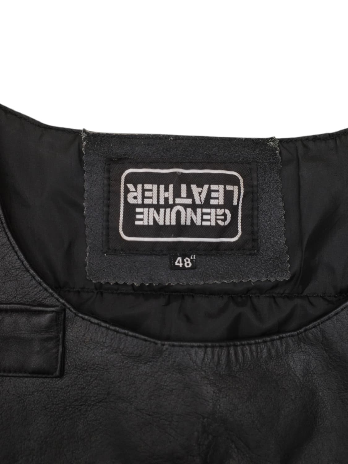 90’s 러프 라이더스 레더 베스트 상품이미지6