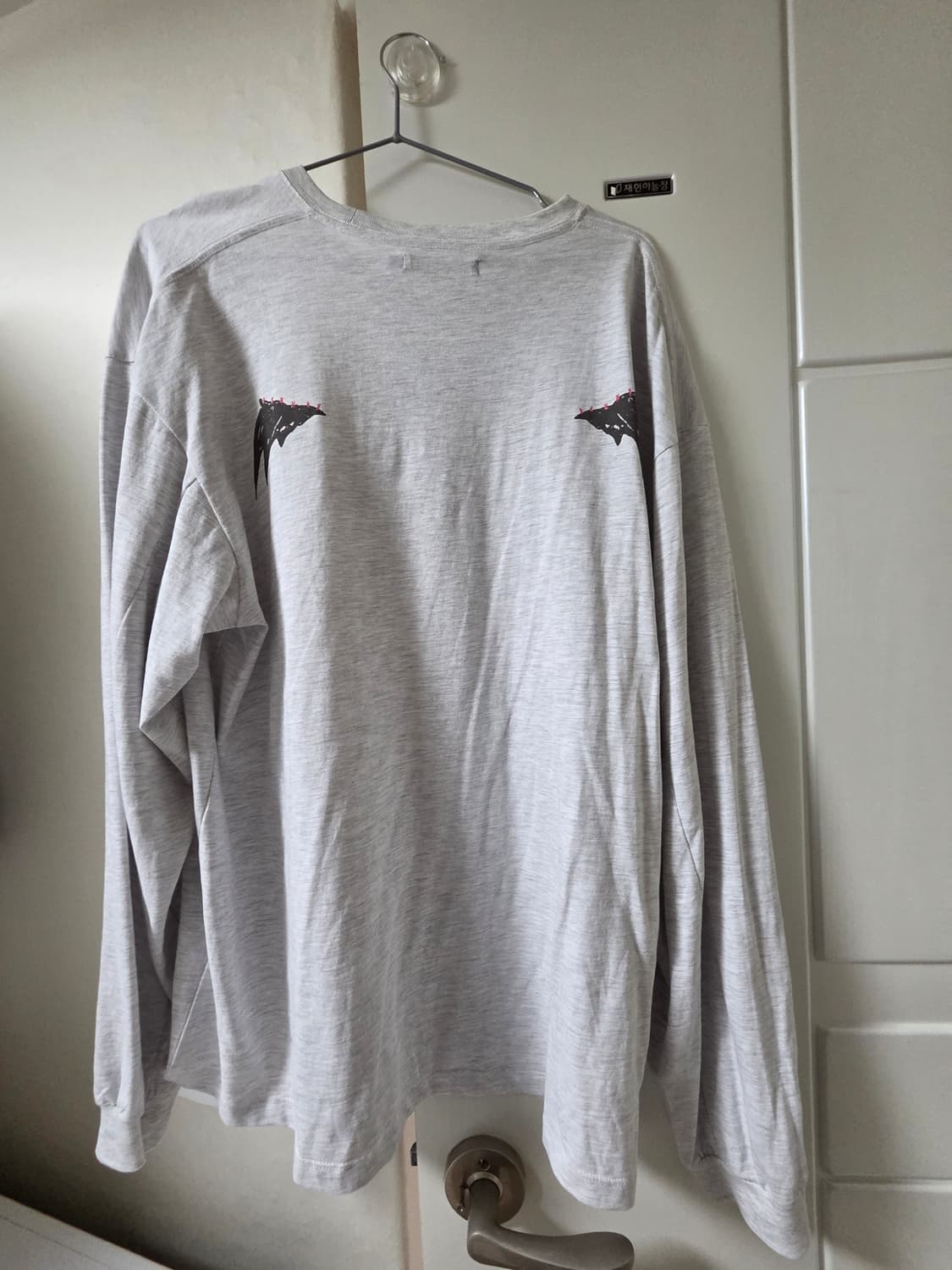 (3) 해칭룸 데빌 티셔츠 1% M.그레이 상품이미지2