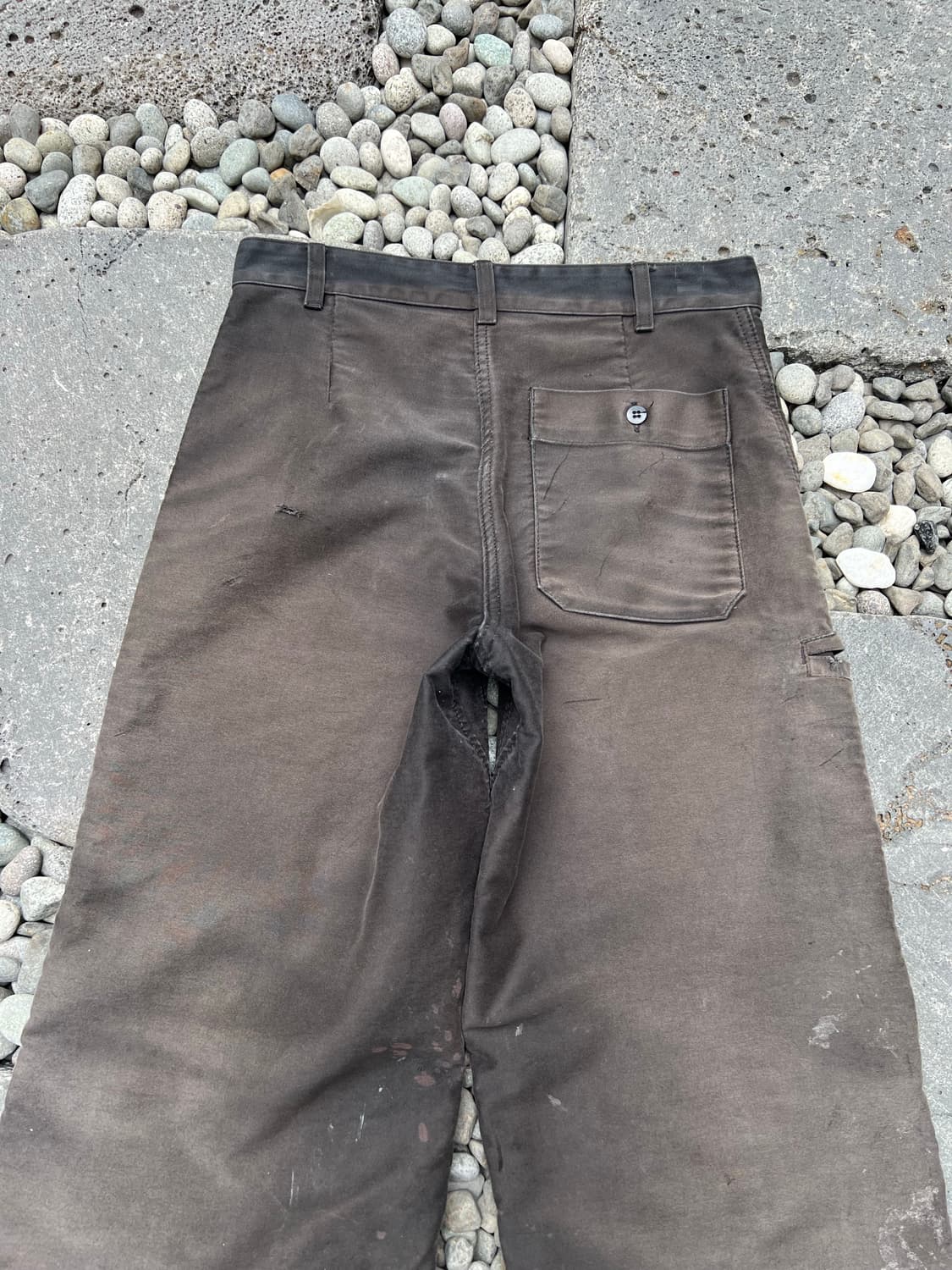 (30인치)OLD EURO BEAUFORT 블랙몰스킨워크팬츠 상품이미지7