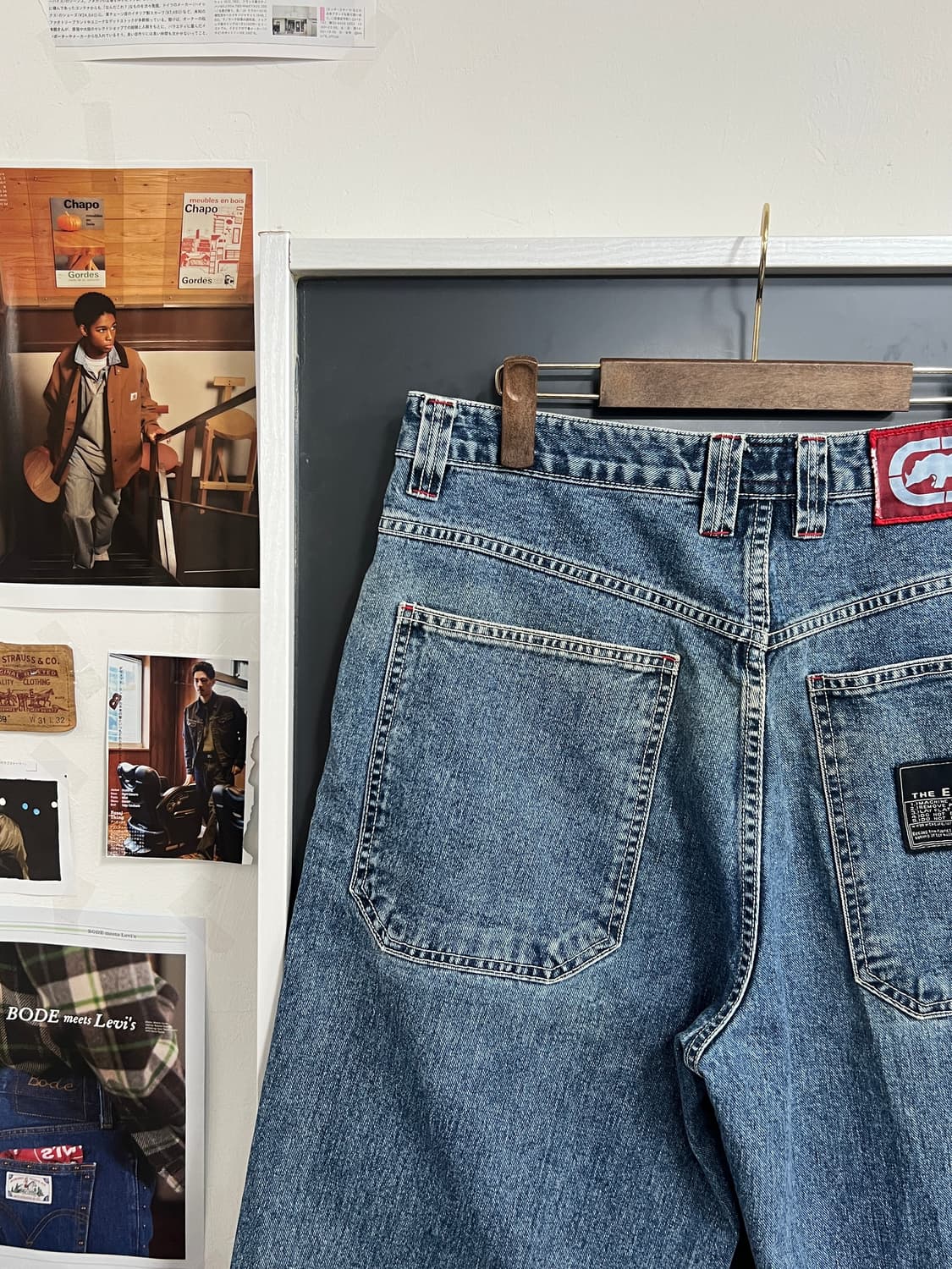 Ecko 에코 언리미티드 빈티지 버뮤다 데님 하프 팬츠 상품이미지2