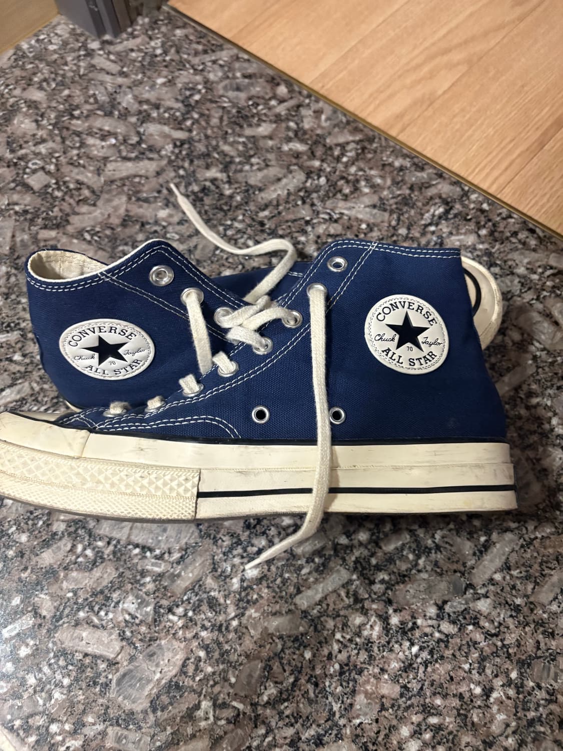 컨버스 척70 하이 미드나이트 네이비 상품이미지2