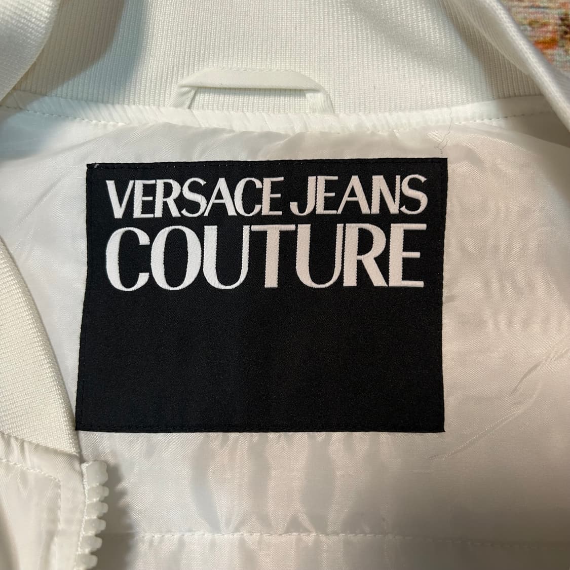 [2XL] 베르사체 진 꾸뛰르 화이트 봄버 자켓 상품이미지6