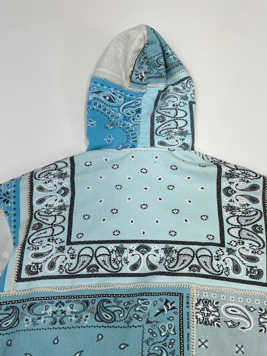 VTG PAISLEY BANDANA PATCHWORK HOODIE 상품이미지9